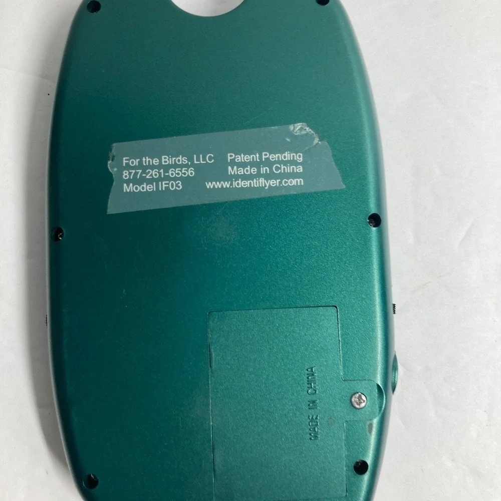 Birdsong Identiflyer Handheld Bird Sound Identifier - Green 4 sound cards